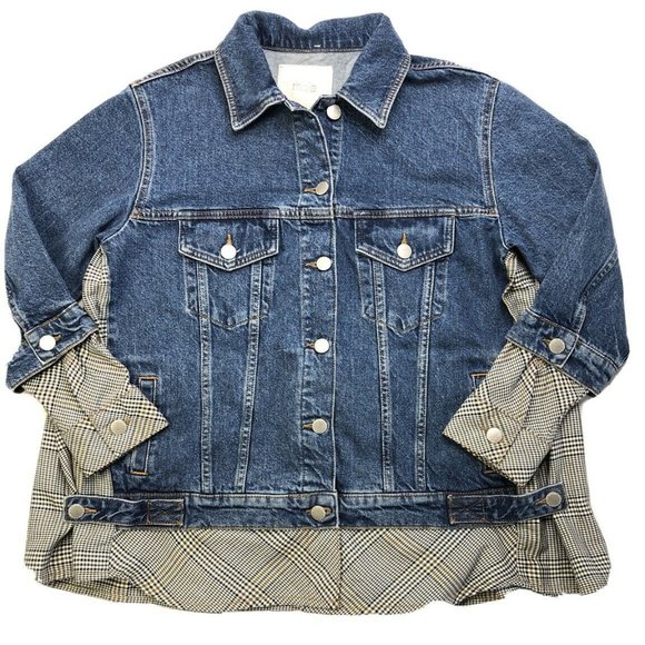 maje jeans jacket